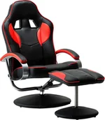 Fotele gamingowe - Fotel Elior Endy czerwony - miniaturka - grafika 1