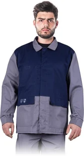 Bluza ochronna szaro-granatowy roz.L - Odzież robocza - miniaturka - grafika 1