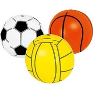 Pływanie - Piłka plażowa Futbol śr. 40 cm - miniaturka - grafika 1