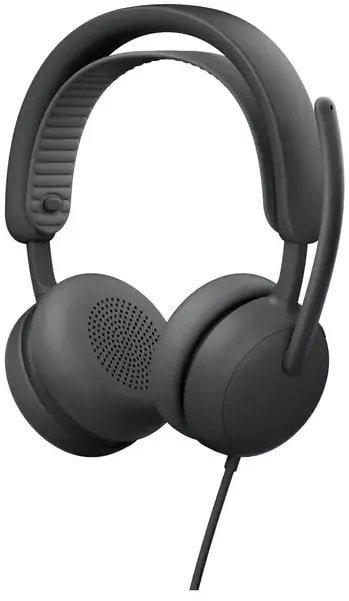 Logitech słuchawki/zestaw słuchawkowy Przewodowa Grafitowy 981-001618