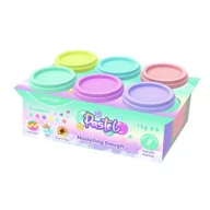 Masy plastyczne - Ciastolina 6 kolorów pastelowa KEYROAD  /KR972562/ - miniaturka - grafika 1
