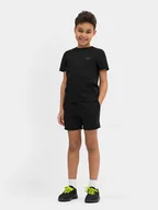 Spodenki męskie - 4F, Spodenki dresowe chłopięce, 4FJSS23TSHOM048-20S, Czarny, Rozmiar 140 - miniaturka - grafika 1