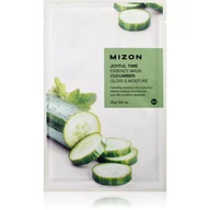 Maseczki do twarzy - Mizon Maska Plátýnková 3D z ogórków promieniowania i uwodniony skóry Joyful Time Essence Mask Cucumber) 2 - miniaturka - grafika 1