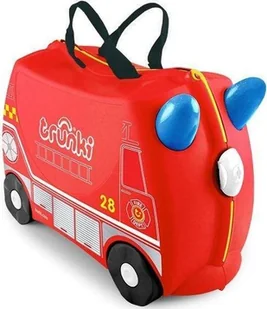 Trunki Walizeczka jeżdżąca Wóz strażacki Frank (TRU0087) - Walizki - miniaturka - grafika 1