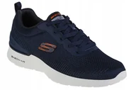 Buty sportowe męskie - Outlet Męskie sneakers Skechers 232691-NVOR r.41 - miniaturka - grafika 1