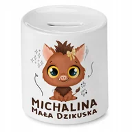 Skarbonki - Skarbonka 330 ml Dla Michaliny Córki Dziecka z Nadrukiem ze Zdjęciem - miniaturka - grafika 1
