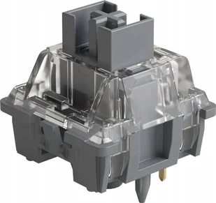 Akko AKKO V3 Pro Silver Switches, mechanisch, 5-Pin, linear, MX-Stem, 40g - 45 Stück - Gadżety dla graczy - miniaturka - grafika 1