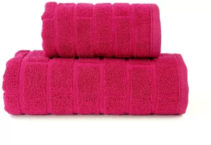 Greno Ręcznik bawełniany Bricko Fuksja - Ręczniki - miniaturka - grafika 1