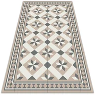 Dywany zewnętrzne - Nowoczesny dywan tarasowy Ośmioramienne gwiazdy 150x225 cm - miniaturka - grafika 1