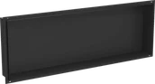 Półki łazienkowe - Mexen X-Wall-NR półka wnękowa bez kołnierza 90 x 30 cm, czarna - 1971903010 - miniaturka - grafika 1