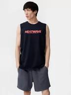 Koszulki męskie - Koszulka Męska 4F Bez Rękawów T-Shirt Bawełna L - miniaturka - grafika 1