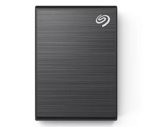 SEAGATE Dysk zewnętrzny SSD One Touch 500 GB Czarny STKG500400 STKG500400 - Dyski SSD - miniaturka - grafika 1