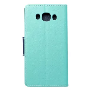Samsung Kabura Fancy Book do Galaxy J5 2016 miętowy / granatowy - Etui i futerały do telefonów - miniaturka - grafika 1