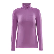 Bluzy sportowe damskie - Damska Bluza CRAFT CORE GAIN MIDLAYER W 1909497-724000 – Fioletowy - miniaturka - grafika 1