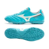 Piłka nożna - Mizuno Unisex Morelia SALA Classic w butach piłkarskich, biały/srebrny/złoty, 8 UK, Białe srebro złoto, 42 EU - miniaturka - grafika 1