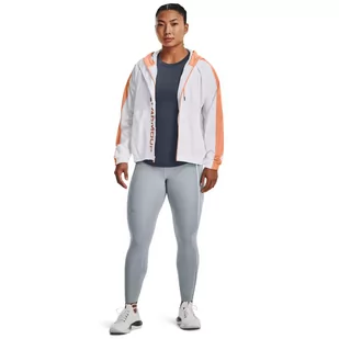 Kurtka damska Under Armour Rush Woven FZ Jacket - Kurtki i kamizelki sportowe damskie - miniaturka - grafika 3