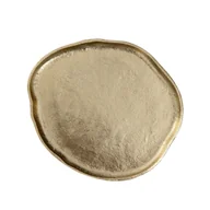 Tace i patery - Taca dekoracyjna GIRONA metalowa złota 24x21x1,5 - miniaturka - grafika 1
