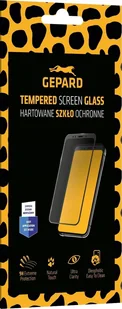 Gepard Szkło hartowane GEPARD Edge Full Glue Black - Szkła hartowane na telefon - miniaturka - grafika 1