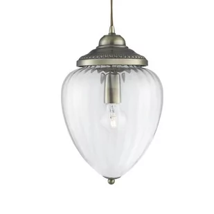 Searchlight Lampa wisząca Pineapple, mosiądz antyczny - Lampy sufitowe - miniaturka - grafika 1