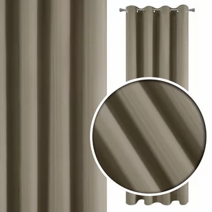 Eurofirany Zasłona Adore 140x250 Cappucino ex-z-adore-capu-140x250-przel - Zasłony - miniaturka - grafika 1