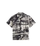 Koszule męskie - Vans Koszula Męska Fallon SS Woven Taupe Mist/Black VN000P86F0V1 S - miniaturka - grafika 1