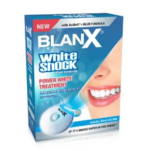 Blanx BLANX White Shock - System wybielający aktywowany światłem z lampą led 50ml - Wybielanie zębów - miniaturka - grafika 1