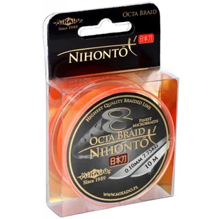 PLECIONKA NIHONTO OCTA BRAID 0,30 ORANGE 150M - Żyłki wędkarskie - miniaturka - grafika 2