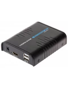 SIGNAL Odbiornik konwertera HDMI na IP + USB Signal HDMI+USB-EX-100/RX - Złącza, przejściówki, adaptery - miniaturka - grafika 2