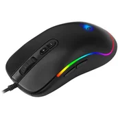 Myszki - SADES Revolver RGB czarna - miniaturka - grafika 1