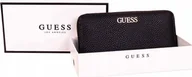 Portfele - Guess Guess, Alby, Leather, Wallet, SLG Large Zip, Black, For Women For Women - miniaturka - grafika 1