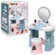 Zabawki kreatywne - Smoby My Beauty Toaletka z lustrem 15 akcesoriów - miniaturka - grafika 1