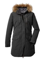Kurtki i kamizelki sportowe damskie - Killtec Parka funkcyjna "GW 7" w kolorze czarnym - miniaturka - grafika 1