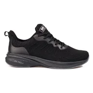 Buty sportowe męskie - Męskie buty sportowe czarne DK - miniaturka - grafika 1