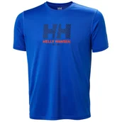 Koszulki sportowe męskie - Koszulka męska Helly Hansen Hh Tech Graphic T-Shirt 2.0 Rozmiar: L / Kolor: niebieski - miniaturka - grafika 1
