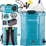 Opryskiwacze - OPRYSKIWACZ 20L CISNIENIOWY AKUMULATOROWY PLECAKOWY OGRODOWY 5,5B OSŁONA - miniaturka - grafika 1