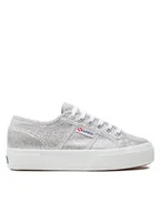 Trampki damskie - Superga Tenisówki 2740 Szary - miniaturka - grafika 1