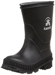 Kamik Stomp kalosze dla chłopców, uniseks, czarny - Schwarz Black Noir - 37 EU - Kalosze damskie - miniaturka - grafika 1