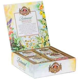 Basilur BOTANICAL BREEZE herbata czarna zielona i biała 4 SMAKI saszetki - 40 x 2 g - Herbata - miniaturka - grafika 1