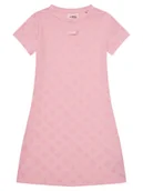 Sukienki i spódniczki dla dziewczynek - Guess Sukienka codzienna J5GK38 KCT02 Różowy Regular Fit - miniaturka - grafika 1
