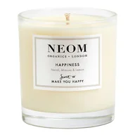 Świece - Neom Organics London - Bonheur Szczęście – Świeca Zapachowa - Happiness Candle (1 Wick) 185g - Dla Kobiet - miniaturka - grafika 1