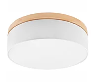 Lampy sufitowe - Brilagi - Lampa sufitowa BELLADONNA 3xE27/15W/230V białe/sosna - miniaturka - grafika 1