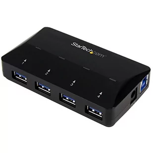 Startech HUB USB 4-PORT USB 3 HUB + 2.4A DCP ST53004U1C - Huby USB - miniaturka - grafika 1