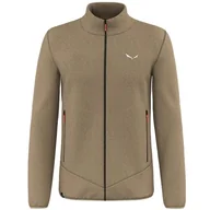 Kurtki męskie - Salewa Puez Rocca Polartec kurtka męska, brązowa, XXL - miniaturka - grafika 1