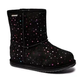 Buty dla dziewczynek - EMU Australia Śniegowce Sparkle Brumby | zamsz - miniaturka - grafika 1