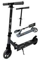 Hulajnogi - Duża Hulajnoga H10 SZARA Składana R-Sport koła 145 mm do 100 kg - miniaturka - grafika 1