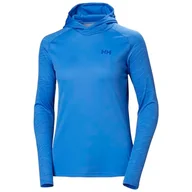 Koszulki i topy damskie - Helly Hansen Damska koszulka z kapturem W Lifa Active Solen Gr - miniaturka - grafika 1