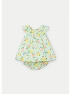 Sukienki i spódniczki dla dziewczynek - Mayoral Sukienka letnia 1834 Zielony Regular Fit - miniaturka - grafika 1