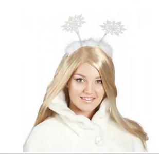 Aster Aster, opaska Śnieżynka - Stroje karnawałowe - miniaturka - grafika 1