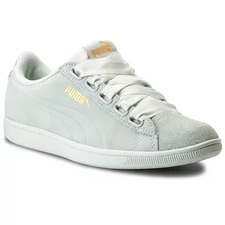 Buty sportowe damskie - Puma Vikky Ribbon S 366416 różowy - grafika 1