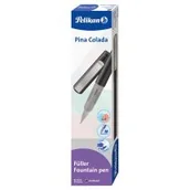 Przybory szkolne - Pelikan Pióro wieczne Pina Colada Anthracite - miniaturka - grafika 1